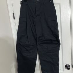 Balenciaga Navy Kick Cargos US32