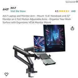 Laptop & Monitor Desk Mount