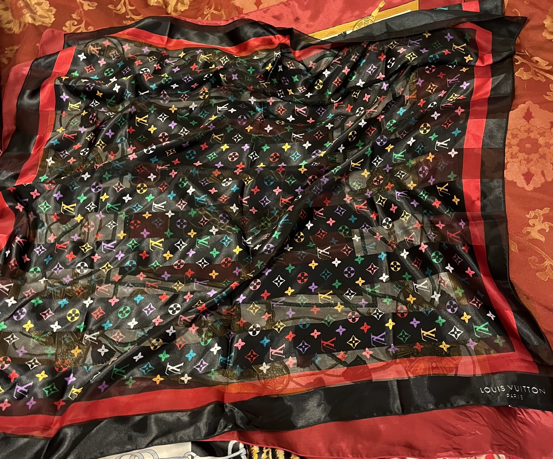 6 Sets Of Beautiful Mega Scarf Shawl 38in X 38in.