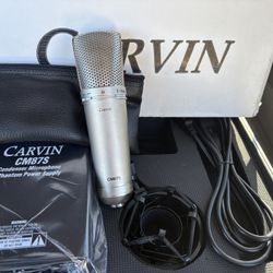 Carvin CM87S condenser mic