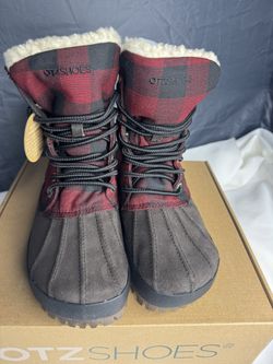 OTZ Conody Plaid Boots Size Woman’s 7 For $60