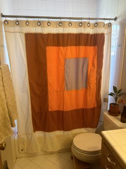 Quiet Town Shower Curtain
