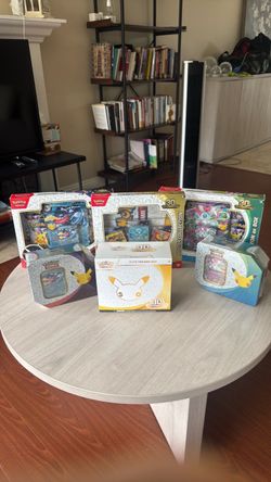Pokemon TCG 30th Celebration Complete Sealed Lot - ETB Boxes Tins Poster