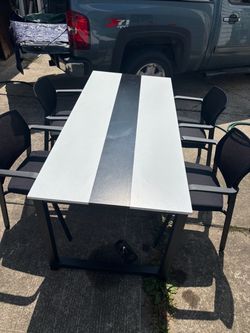 Table and chairs