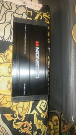 Monster 4 Channel Amplifier AAM100.4