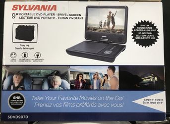 Sylvania portable DVD player Brand New in Box’s!!