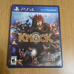 PS4 Knack