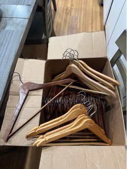 Wood hangers