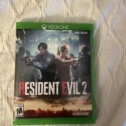 Resident Evil 2 Xbox one 