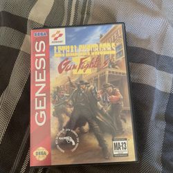 Lethal Enforcers 2 Sega Genesis