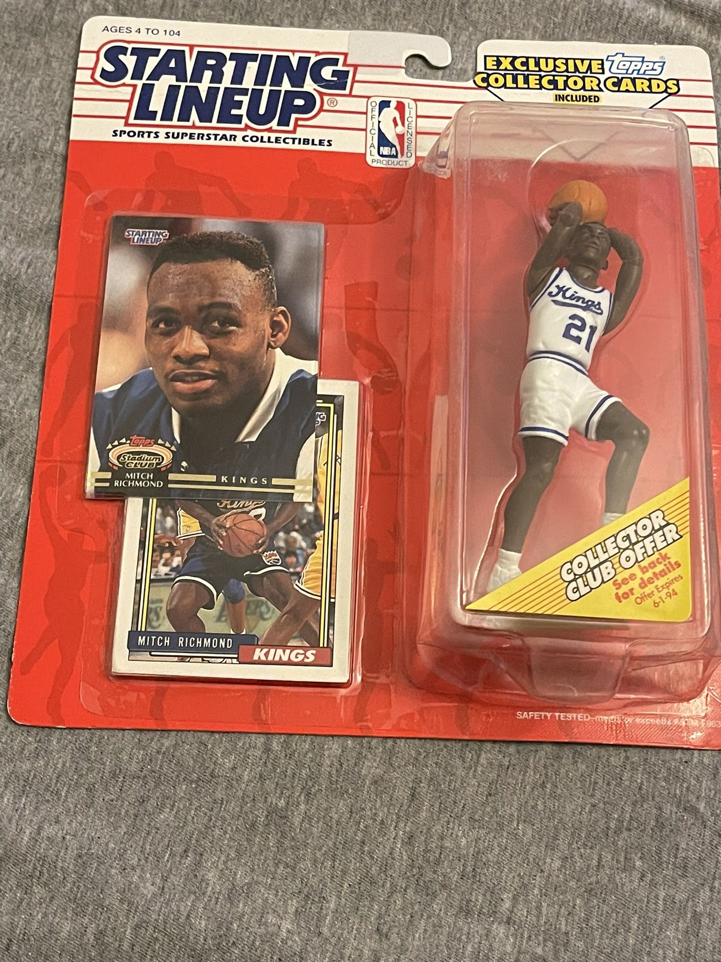 Starting Lineup Mitch Richmond