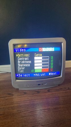 CRT tv