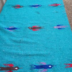 Hand Woven Vintage Blanket