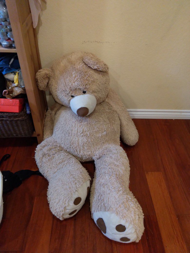 Giant Costco Teddy Bear About 4'5 Feet