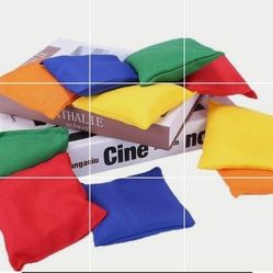 Cornhole Corn Hole Bean Bags NEW set Of 8