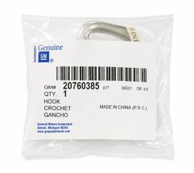 OEM GM (contact info removed)5 Gray Coat Hook Silverado Sierra 2007-2014