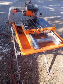 Ridgid wet tile saw