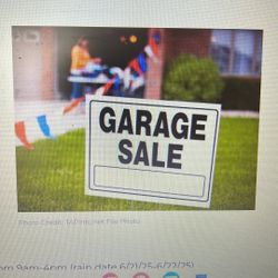 Garage sale