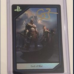 God Of War Collector’s Edition WITH SIGNED CARD 