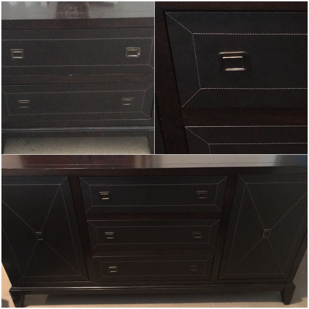Dresser + Mirror + 1 Nightstand / American Signature Furniture