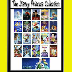 Disney Princess Movie Collection - For Kids Tablets - No WiFi Signal Needed