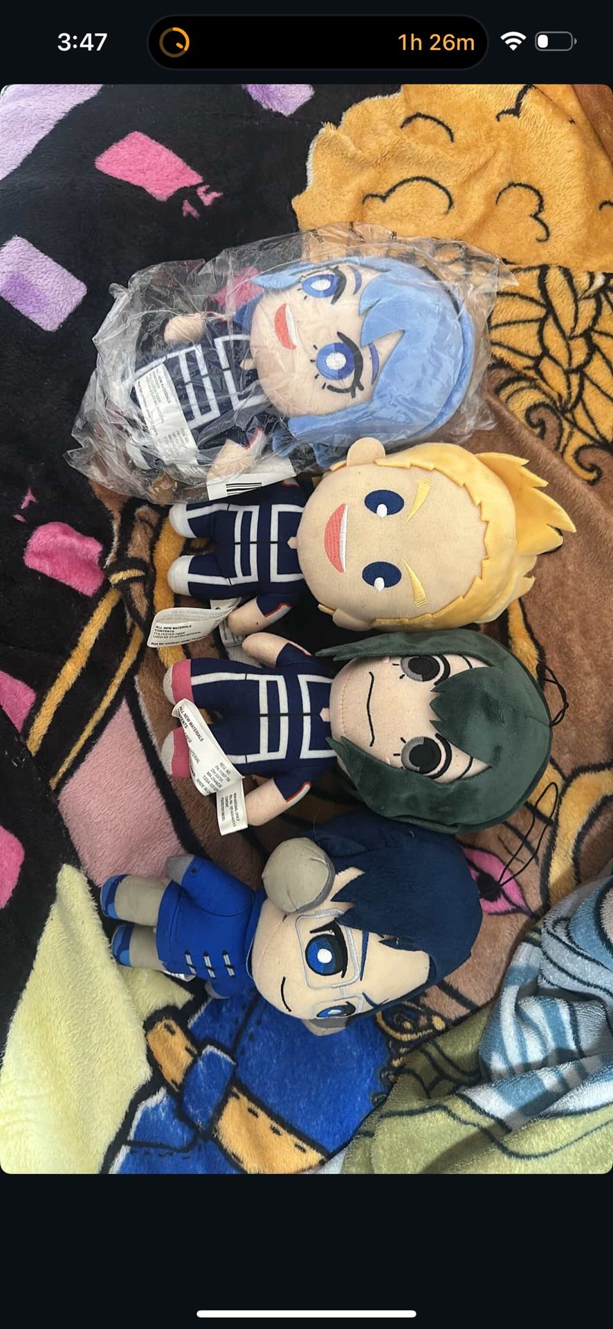 My Hero Academia plushies