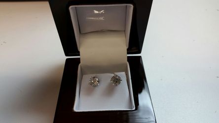 1.92 G Color Carat Earrings Under 1800!