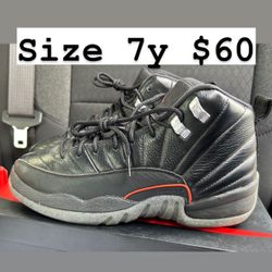 Jordan Retro 12s Size 7y