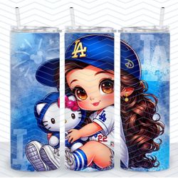 Disney Princess / Dodgers Tumbler