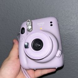 Purple Polaroid Instax 11 Film Camera 