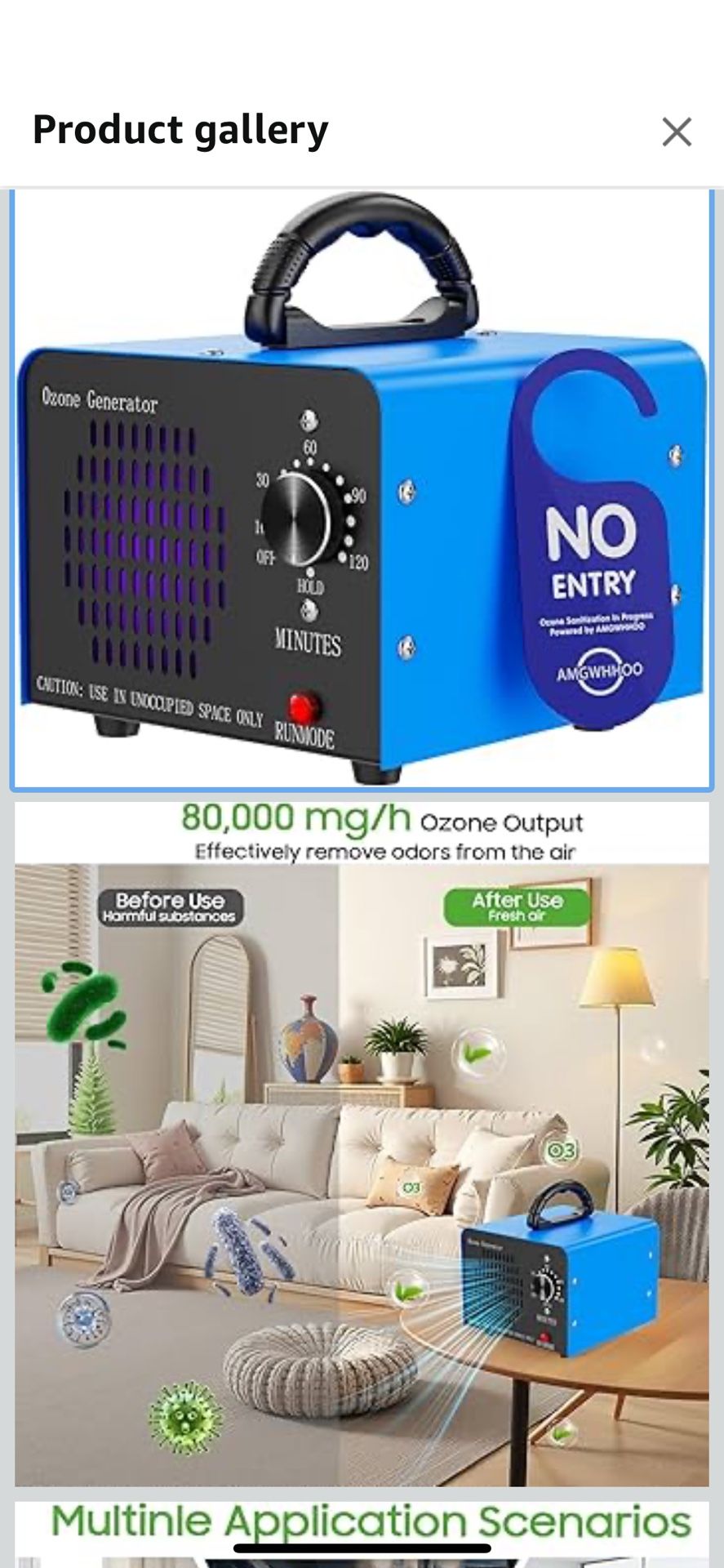 Ozone Generator Machine