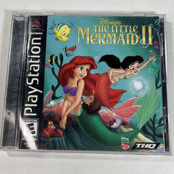 Disney's The Little Mermaid II Sony PlayStation 1 Complete with Manual Tested