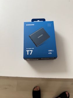 Samsung t7 4tb portable ssd