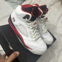 Jordan 5 Og Fire Red