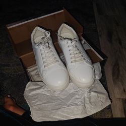 Vegan Leather White Shoes