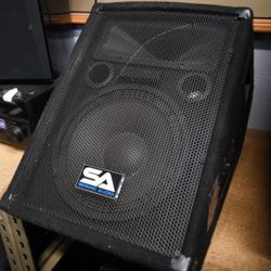 Seismic Audio SA-10M 10" Passive Floor Stage Monitor Wedge Speaker 100W 8-Ohm