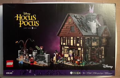 Lego Hocus Pocus Sanderson Sisters House set# 21341