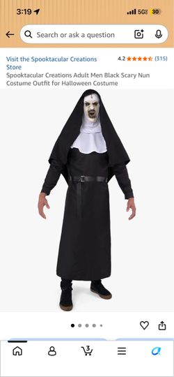Spooktacular Creations Scary Nun Halloween Costume