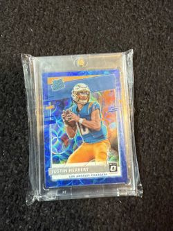 Justin Herbert Blue Scope Rated Rookie 