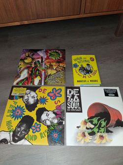 De La Soul & A Tribe Called Quest Vinyl and Book Bundle