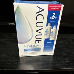 Acuvue Contact Solution Two Bottles 10 Fl Oz