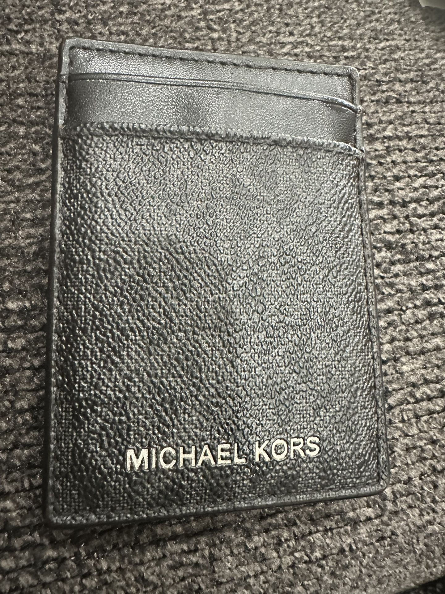 Michael Kors Greyson Logo Tall Card Case