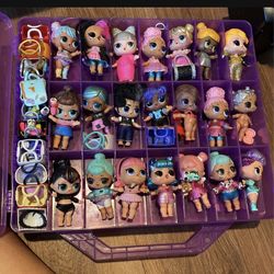 2 Large Containers - Huge Lot Of LOL Dolls! Great Gift!