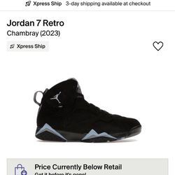 Jordan 7 Retro 