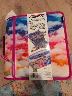 Case It "Mighty Zip Tab" Zipper Binder * 3 Ring * 3" Capacity *