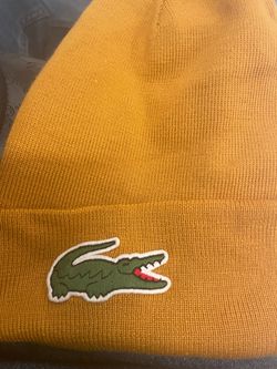 Lacoste Knit Beanie Hat