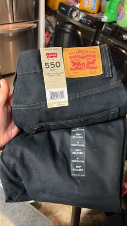 Levi's 550 Relaxed Jeans Size 16 Husky 34x28