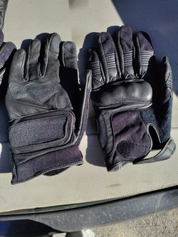 Tactical Gloves.Natural Leather.Touch Phone Compatible