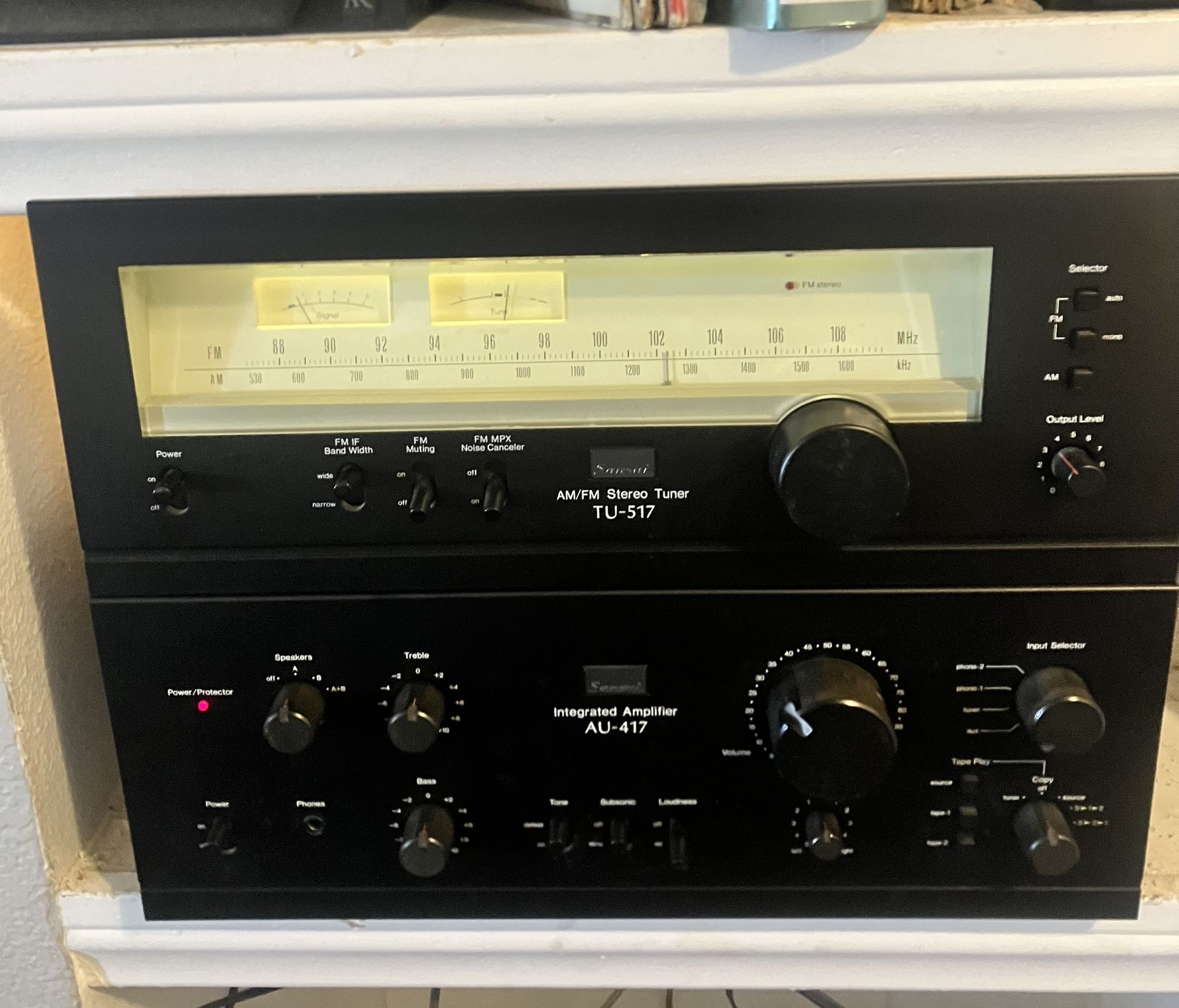 Sansui AU-417 Integrated Amplifier 
