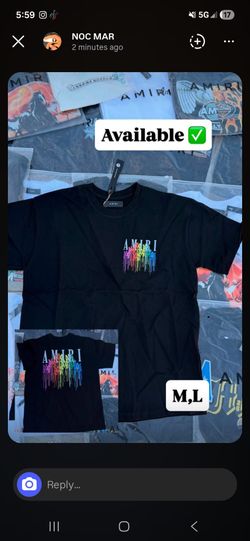 Amiri shirt Medium